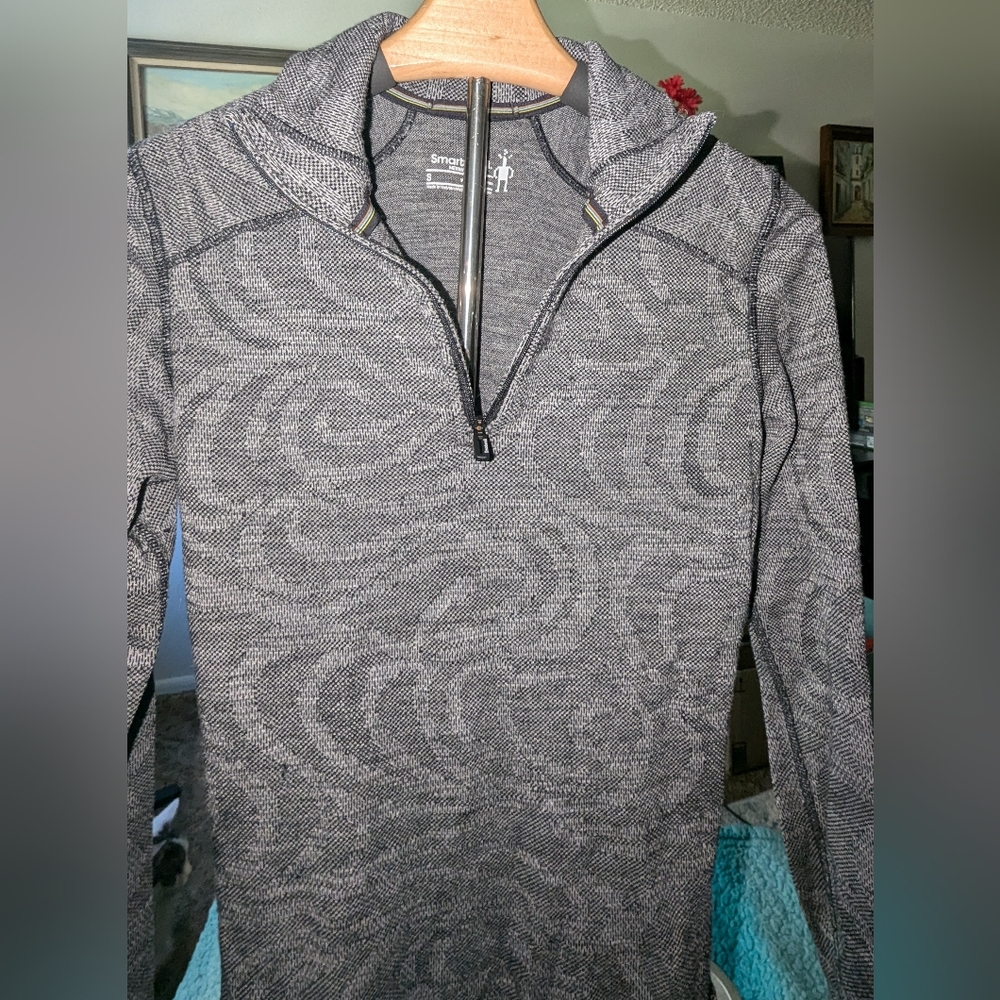 Smartwool Gray Patterned Women's Top - image 2